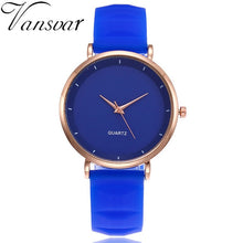 Load image into Gallery viewer, Vansvar Fashion Jelly Silicone Women Watches