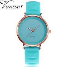 Load image into Gallery viewer, Vansvar Fashion Jelly Silicone Women Watches