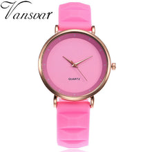 Load image into Gallery viewer, Vansvar Fashion Jelly Silicone Women Watches