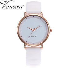 Load image into Gallery viewer, Vansvar Fashion Jelly Silicone Women Watches